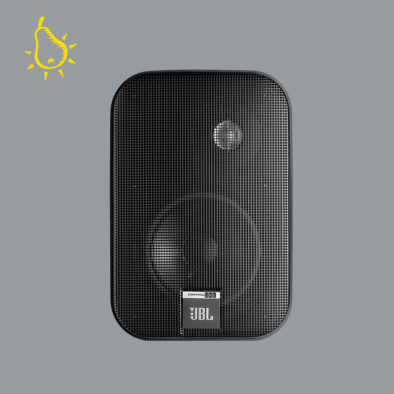 - mld JBL design music passiv | One & Kompaktlautsprechersystem schwarz, Control light