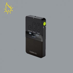 Televic Unite RP-T, digital im Europa-DECT Standard 1900 MHz mit Talkbackfunktion Taschenempfänger für Dolmetscher-/Führungsanlage