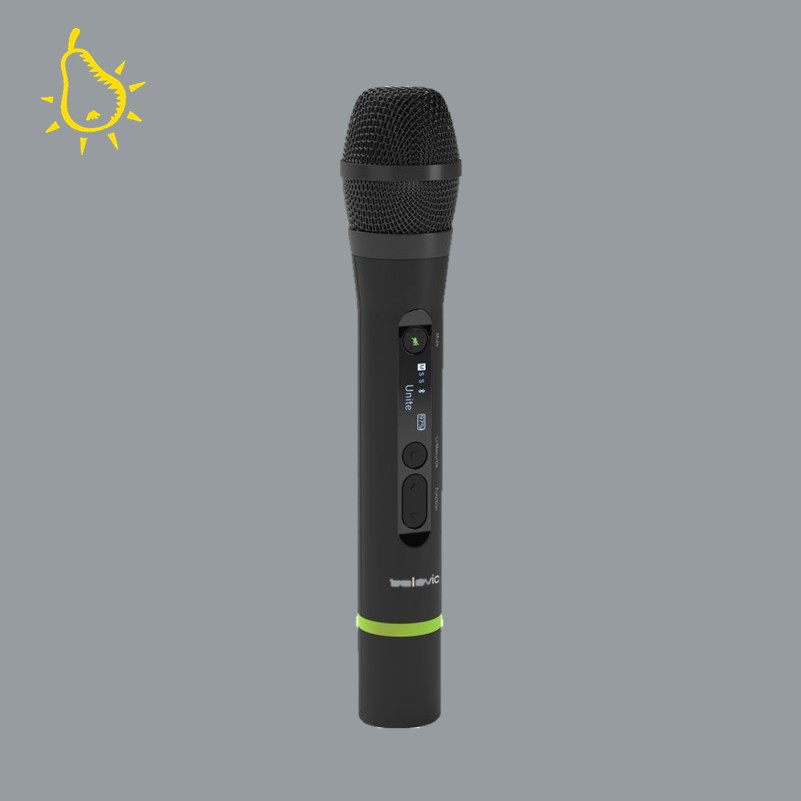 Televic Unite TH DECT Standard 1900 MHz Handsender für Dolmetscher-/Führungsanlage
