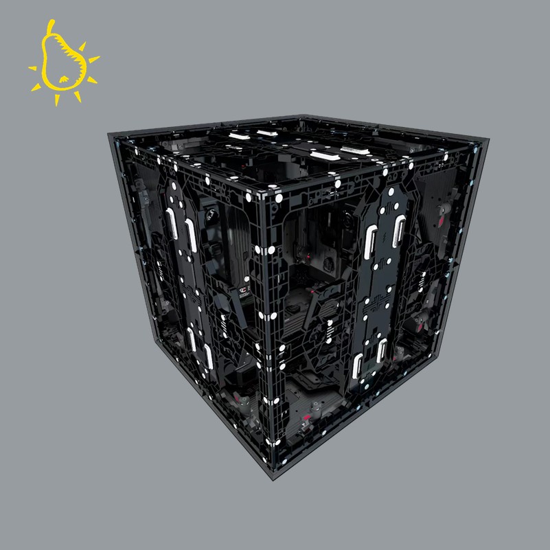 LEDitgo Sytaq RA155ix V1 LED-Modul 1.55mm, 496x496mm 45° LED-Modul für Cube/Ecke