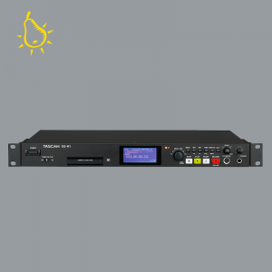 Tascam SS-R1 CF-Recorder/Player Mp3 und WAV 19" XLR, Cinch MP3- / WAV-Player