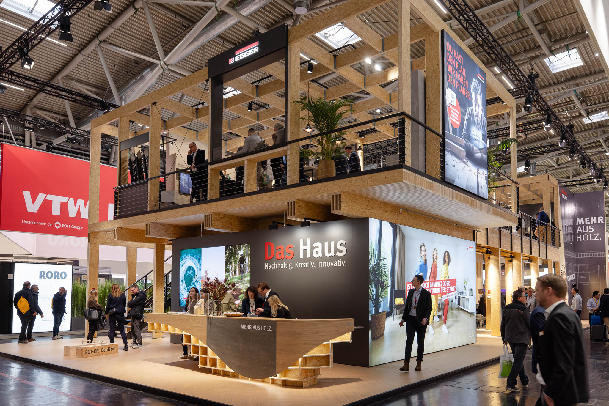 Referenz EGGER auf der BAU | mld