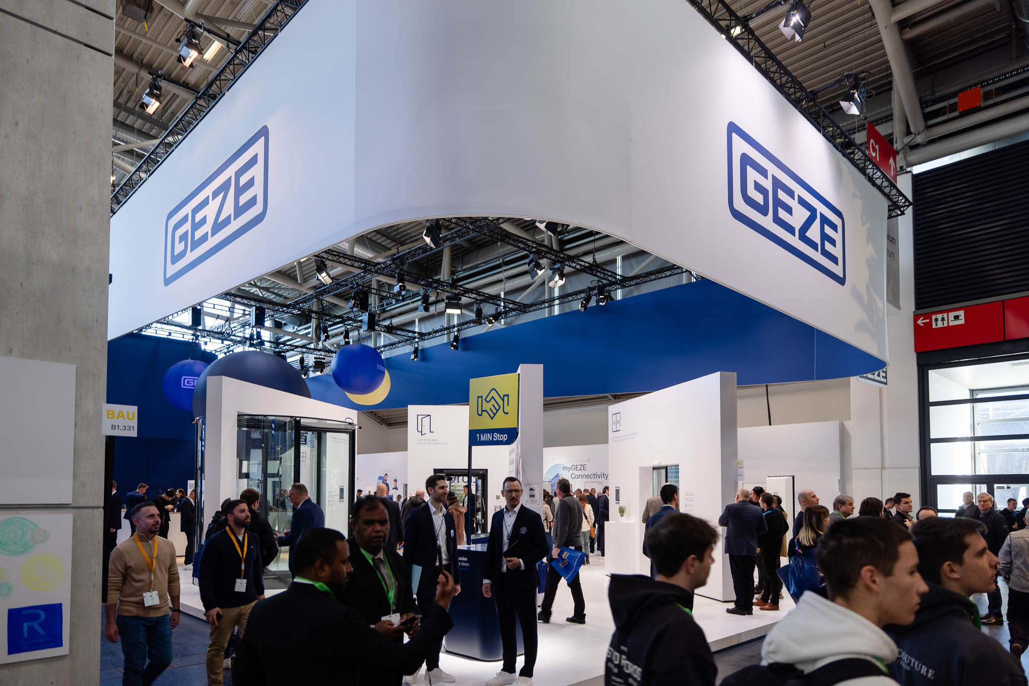Referenz GEZE auf der BAU | mld
